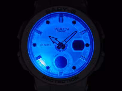 Casio Baby-G BGA-250-7A2 — вид в реальных условиях