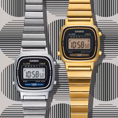 Casio LA670WA-1S — застёжка