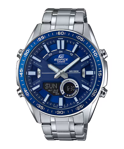 Casio Edifice EFV-C100D-2A вид спереди