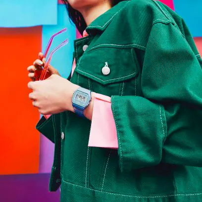 Casio F-91WS-2D в жизни