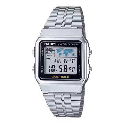 Casio A500WA-1D вид спереди