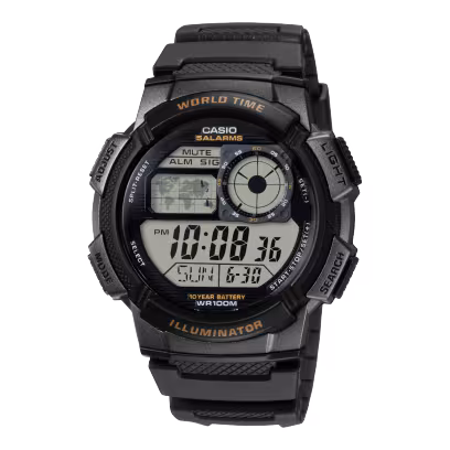 Casio AE-1000W-1A вид спереди