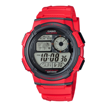 Casio AE-1000W-4A вид спереди