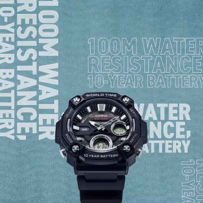 Casio AEQ-120W-1A — вид 2