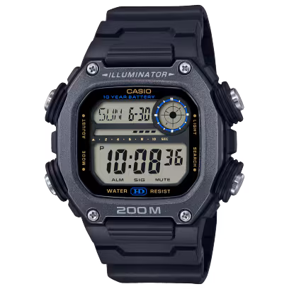 Casio DW-291HX-1A вид спереди
