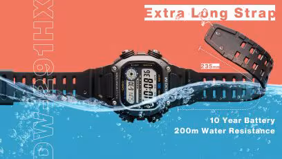 Casio DW-291HX-1A на запястье