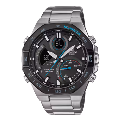Casio Edifice ECB-950DB-1A — вид спереди