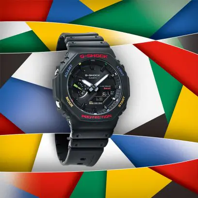 G-Shock GA-B2100FC-1A — акцентные детали