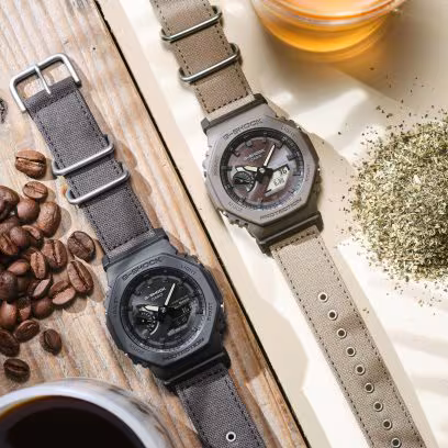 G-Shock GA-B2100CT-5A — тканевый ремешок