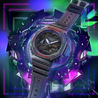 G-Shock GA-2100AH-6A вид сзади