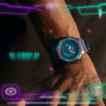 G-Shock GA-2100AH-6A в носке