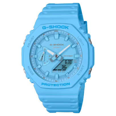 G-Shock GA-2100-2A2 вид спереди