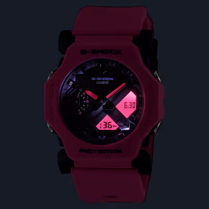 G-Shock GA-2300-4A детали подсветки