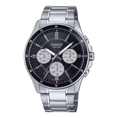Casio Collection MTP-1374D-1A3 — вид спереди