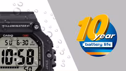 Casio AE-1600H-1A панорама 2